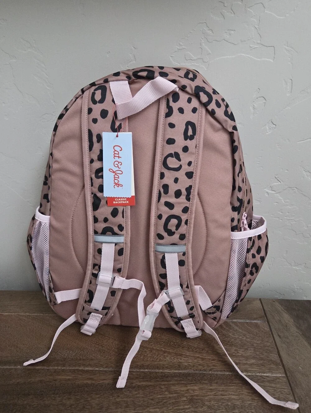 Cat & Jack Target Leopard Print Backpack with Bento Box